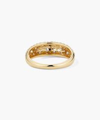 Dôme Pavé Lab Grown Diamond Ring-14k Yellow Gold / 5 / Lab Grown Diamond