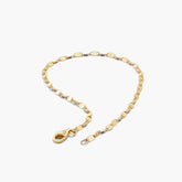 Anchor Chain Bracelet-14k Yellow Gold / 6 inches
