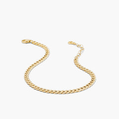 Curb Bracelet-10k Yellow Gold / 6-7 inches