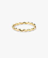 Slim Charlotte Stacker Set-18k Gold Vermeil / Lab Grown White Sapphire / 8