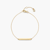 Engravable Bar Bracelet-10k Yellow Gold / 6-7 inches