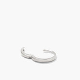 Single Mini Hoop-10k White Gold
