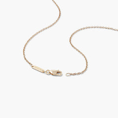 Black Onyx Pendant Necklace-14k Yellow Gold / Black Onyx / 22 inches