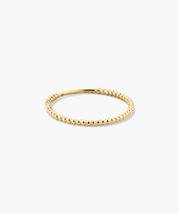 Beaded Ring-10k Yellow Gold / 8