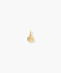Bet On It Charm-18k Gold Vermeil / Lab Grown Sapphire