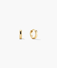 Bold Huggie Hoops-18k Gold Vermeil