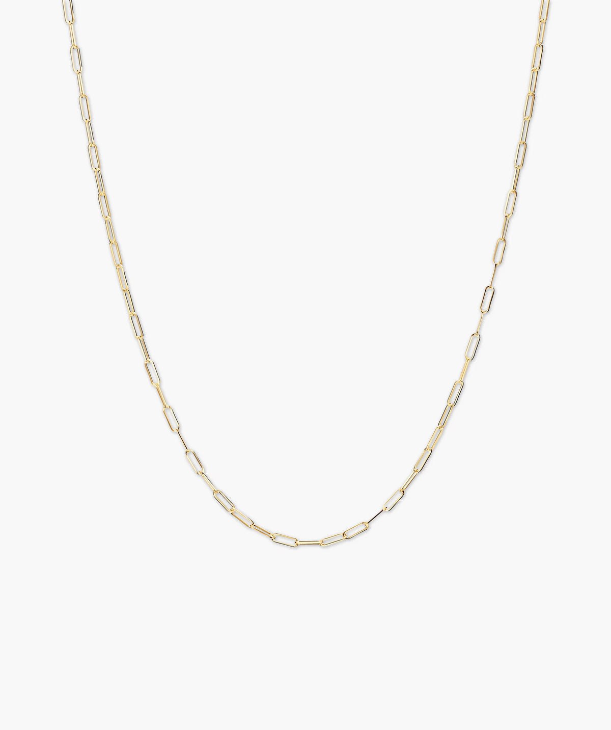 Boyfriend Bold Chain Necklace-10k Yellow Gold / 18 inches