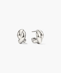Brioche Hoops-Sterling Silver