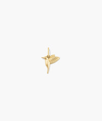 Hummingbird Charm-14k Yellow Gold