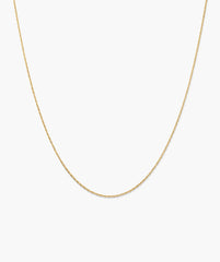 Oval Link Chain Necklace-18k Gold Vermeil / 16-18 inches