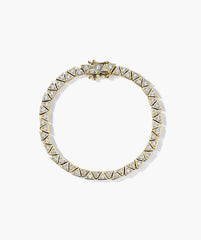 Patra Diamond Tennis Bracelet-14k Yellow Gold / Natural Diamond / 7 inches