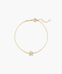 Fleurette Bracelet-14k Yellow Gold / Lab Grown Diamond / 6-7 inches