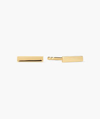 Bar Studs-10k Yellow Gold