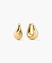 DÃ´me Figure Hoops-Sterling Silver