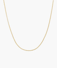 Baby Rolo Chain-14k Yellow Gold / 20-22 inches