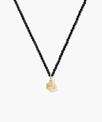 Bet On It Charm Necklace-Black Spinel