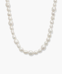 Kia Pearl Collar-Sterling Silver / Pearl / 16"