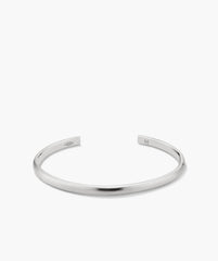 Slim Cuff-Brushed Sterling Silver / 7 inches