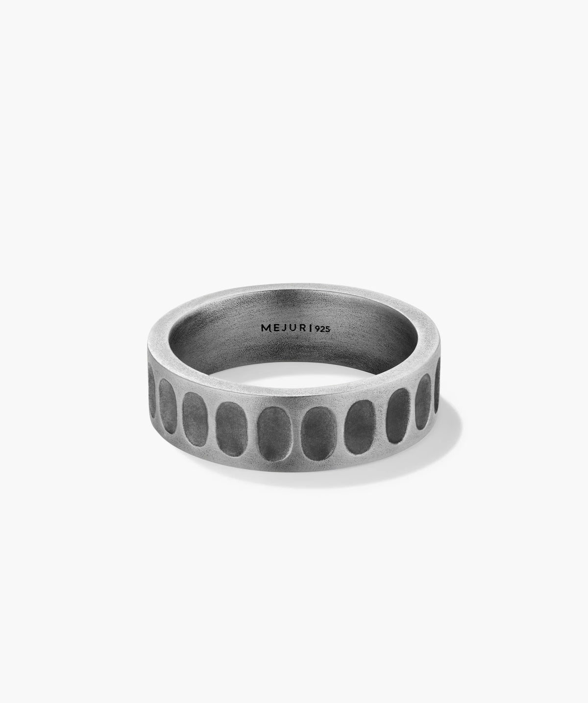 Colosseum Ring-Oxidized Sterling Silver / 8