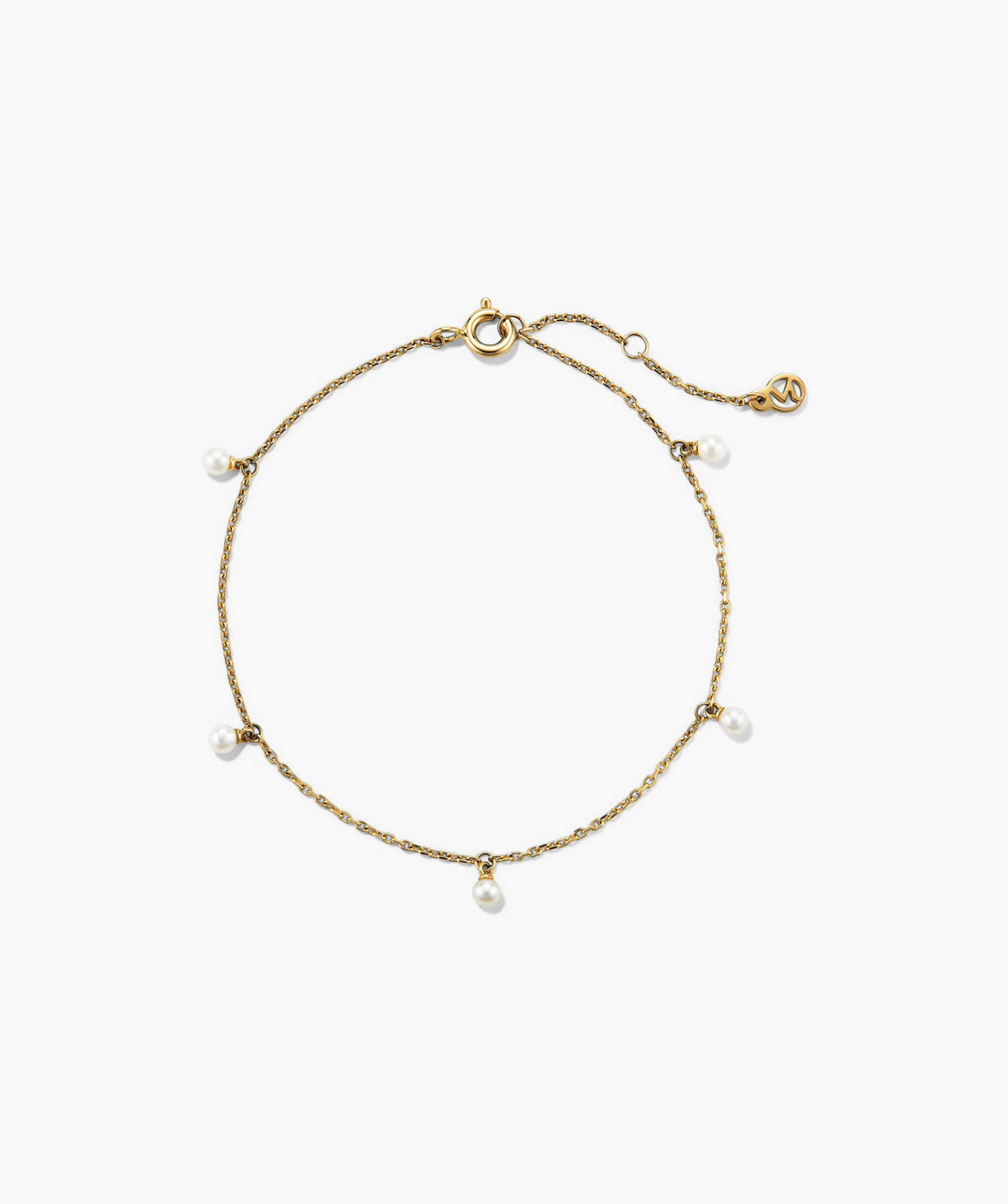Ama Pearl Bracelet-10k Yellow Gold / Pearl / 7-8 inches