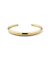 DÃ´me Cuff Bracelet-18k Gold Vermeil / 6.5 inches