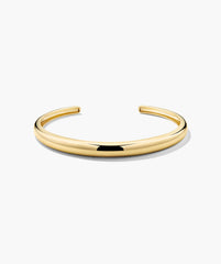 DÃ´me Cuff Bracelet-18k Gold Vermeil / 6.5 inches