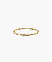 Twist Ring-14k White Gold / 7