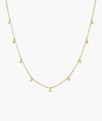Dot Chain Necklace-18k Gold Vermeil / 16-18 inches