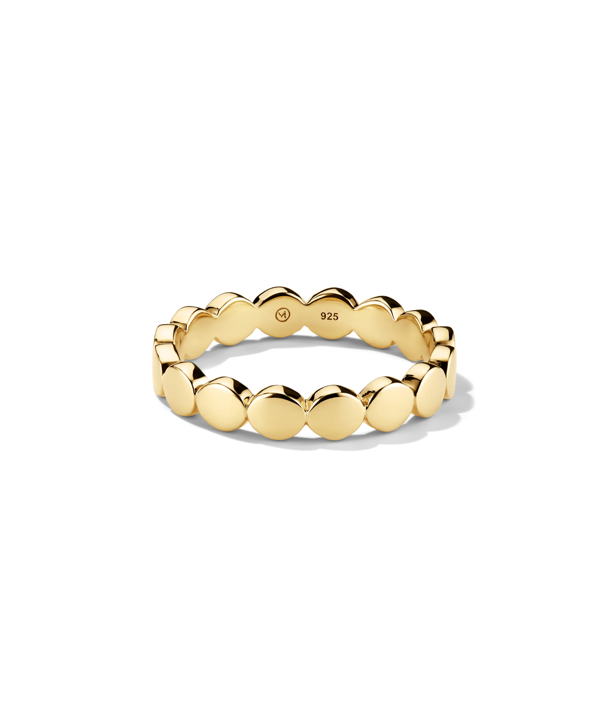 Bold Dot Ring-18k Gold Vermeil / 8