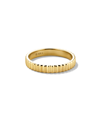 Bold Eternity Line Band-18k Gold Vermeil / 6