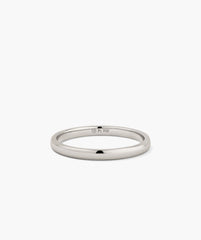 2mm Curve Band-Platinum / 4.5