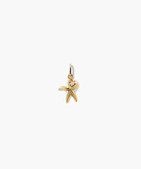 Star Crossed Charm-10k Yellow Gold / Natural Diamond