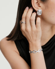 Stevie Bracelet-Sterling Silver / 7.5 inches