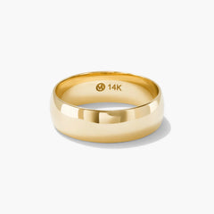 6mm Curve Band-Platinum / 12