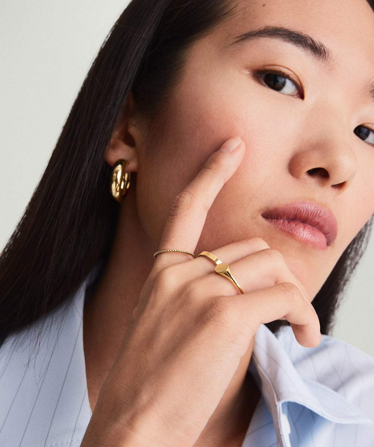 Beaded Ring-10k Yellow Gold / 8