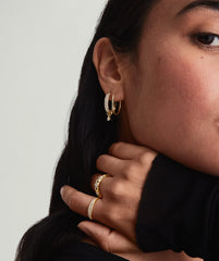 Between Hoops-10k Yellow Gold