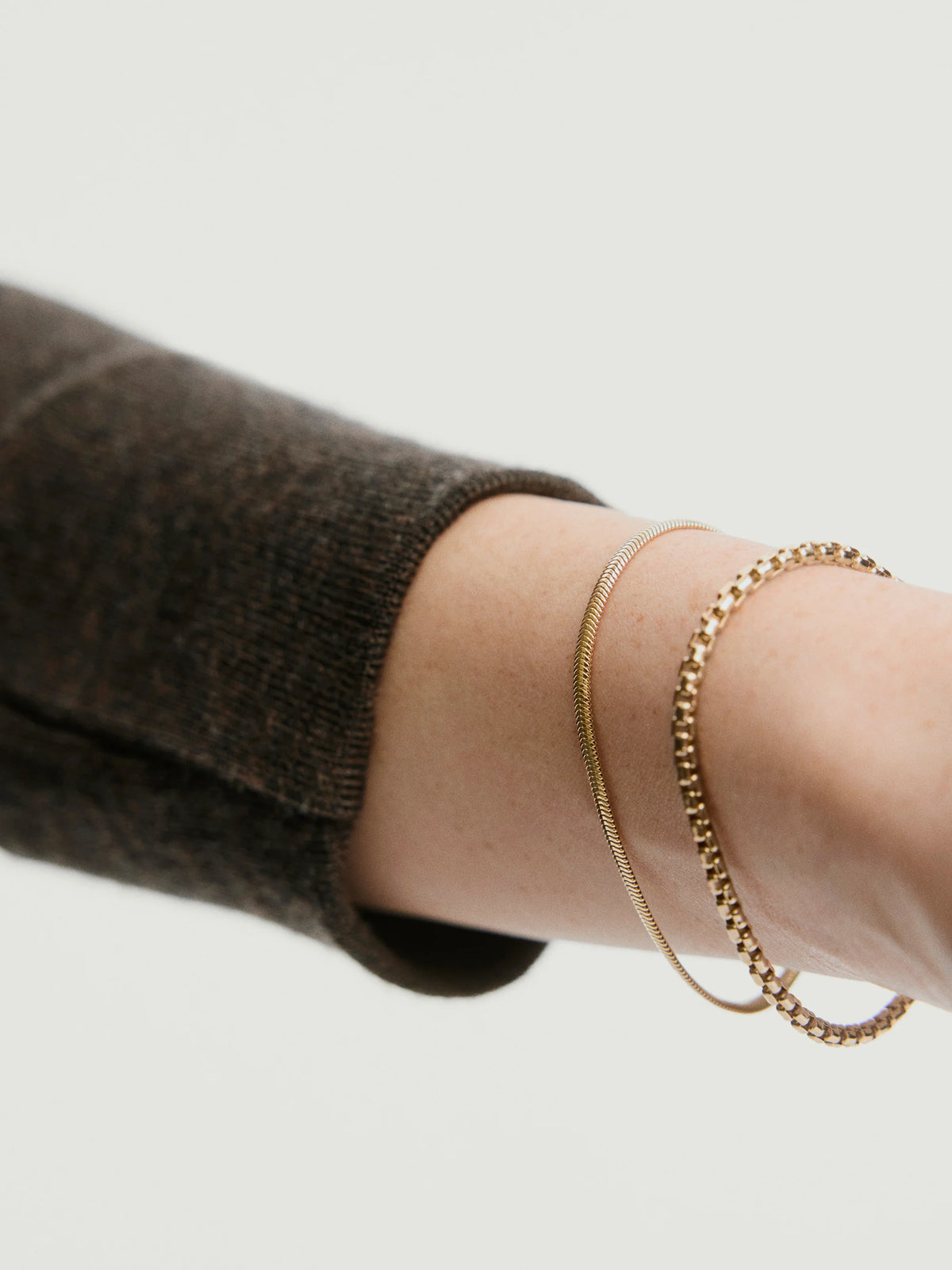 Cobra Bracelet-14k Yellow Gold / 6.5 inches