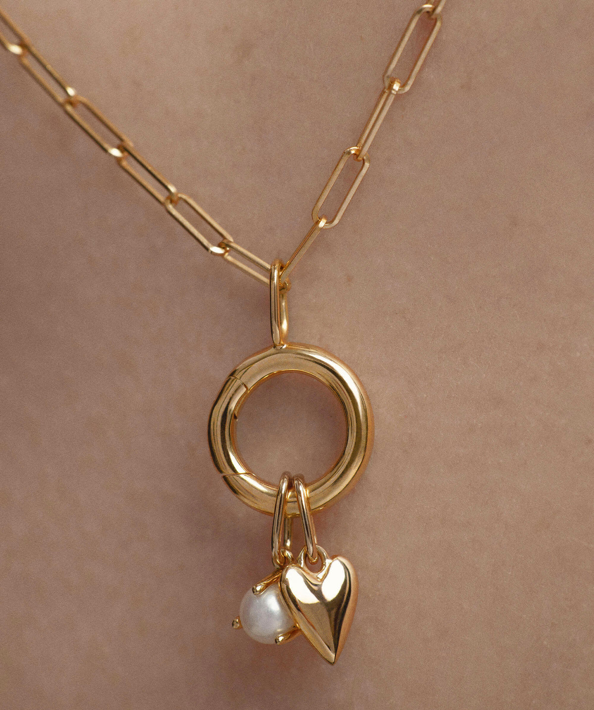 Heart Charm-14k Yellow Gold
