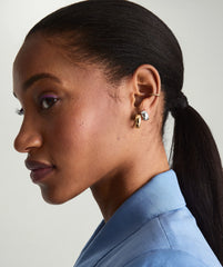 Plush Small Hoops-14k Yellow Gold