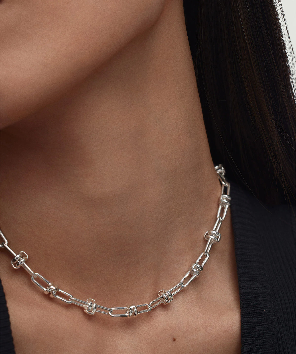 Base Chain Convertible Necklace-Sterling Silver / 20 inches