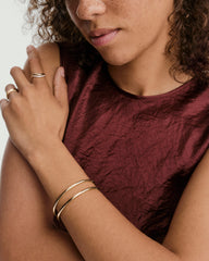 Bold Flexi Bangle-14k Yellow Gold / 7 inches