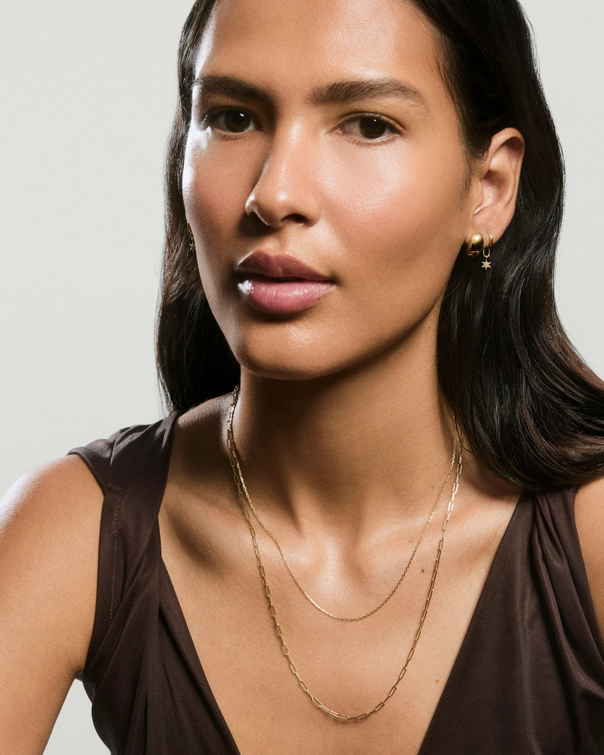 Oval Link Chain Necklace-18k Gold Vermeil / 16-18 inches