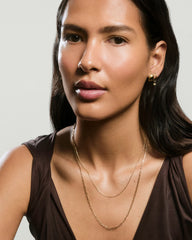 Oval Link Chain Necklace-18k Gold Vermeil / 16-18 inches