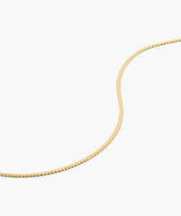 Mini Serpentine Necklace-14k Yellow Gold / 18 inches