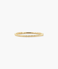 Beaded Ring-10k Yellow Gold / 8