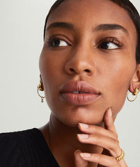 Between Hoops-10k Yellow Gold