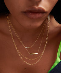 Boyfriend Bold Chain Necklace-10k Yellow Gold / 18 inches