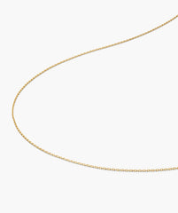 Oval Link Chain Necklace-18k Gold Vermeil / 16-18 inches