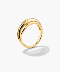 Bold Open DÃ´me Ring-18k Gold Vermeil / 10