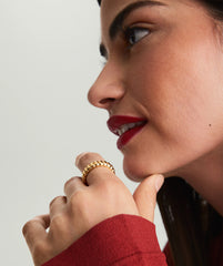 Charlotte Slim Ring-18k Gold Vermeil / 7